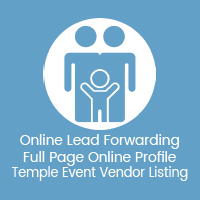 Online Lead Forwarding Full Page Online Profile Temple Event Vendor Listing