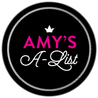 Amy's A-List Logo